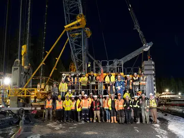 Harnessing their best team power and precision, the experts from Bauer mastered all the challenges.